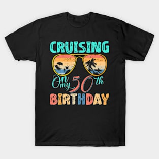 50Th Birthday Cruise Squad Gifts 2024 Matching Party Family T-Shirt